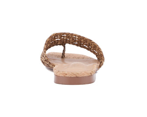 Women's Bronze Flat Sandals
