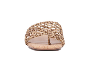 Women's Bronze Flat Sandals