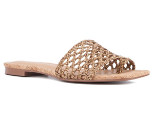 Women's Bronze Flat Sandals