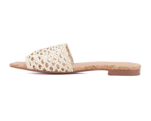 Women's Bronze Flat Sandals