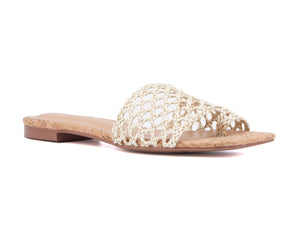 Women's Bronze Flat Sandals
