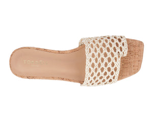 Women's Bronze Flat Sandals